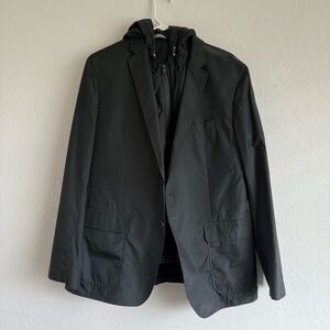 Banana Republic Men's 2 Piece Blazer and Hooded Vest